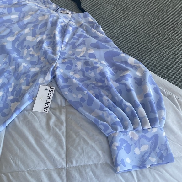 🆕 WT Nine West Silky feel Blouse XXL - Picture 12 of 16